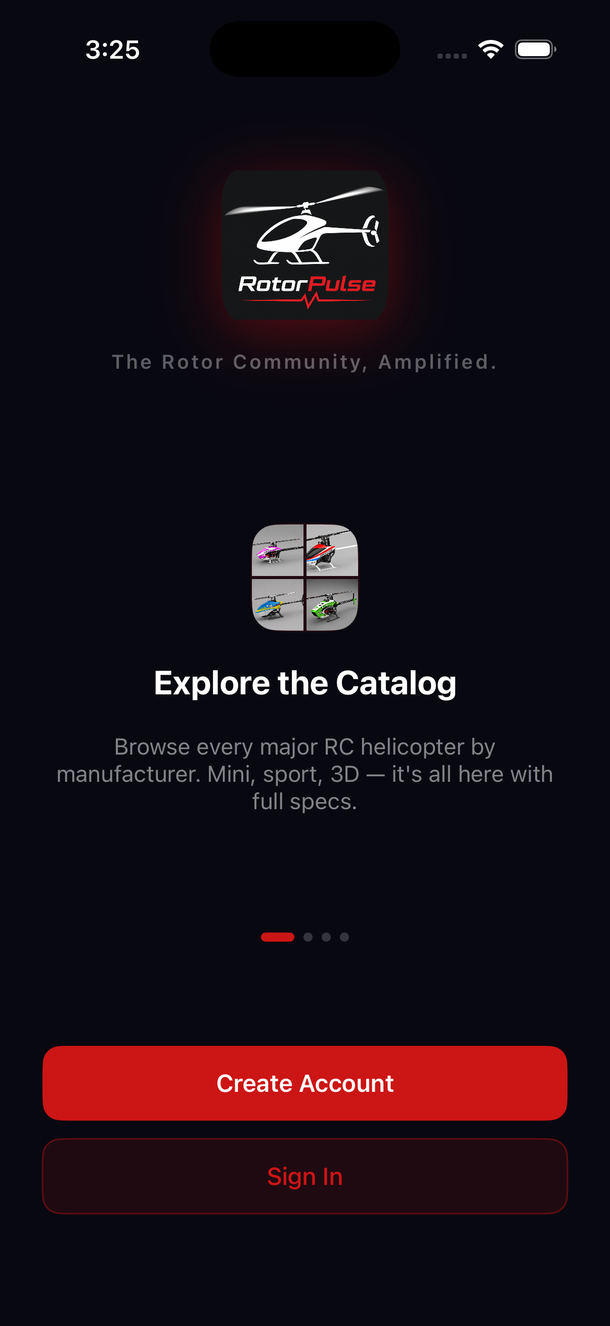 Welcome Screen
